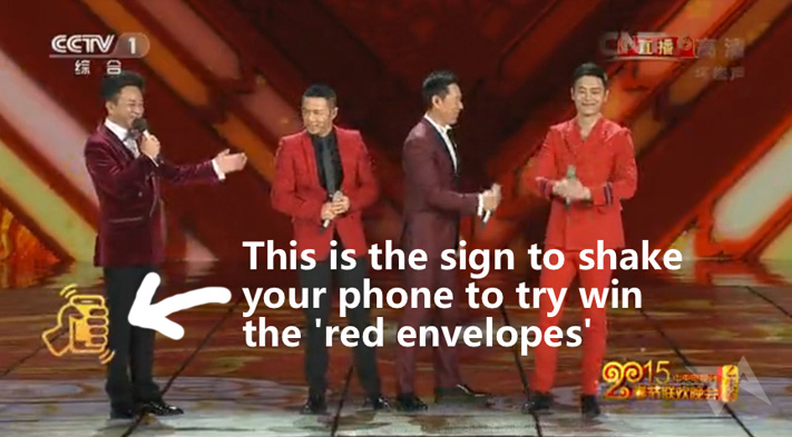 CHINESE NEW YEAR TV EXTRAVAGANZA USES WECHAT IN AN AMAZING WAY TO GIVE OUT $80M IN CASH