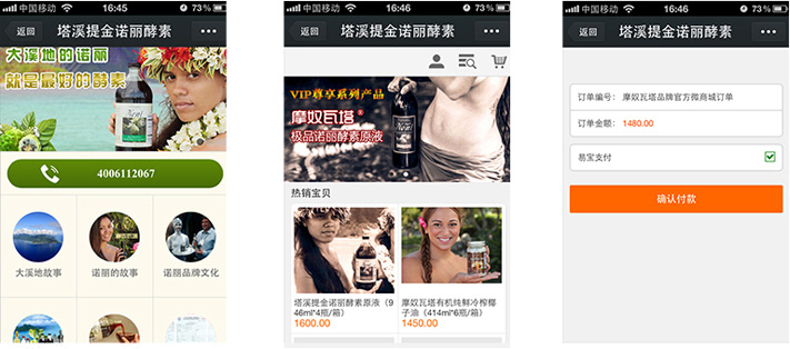 WECHAT ECOMMERCE / MCOMMERCE